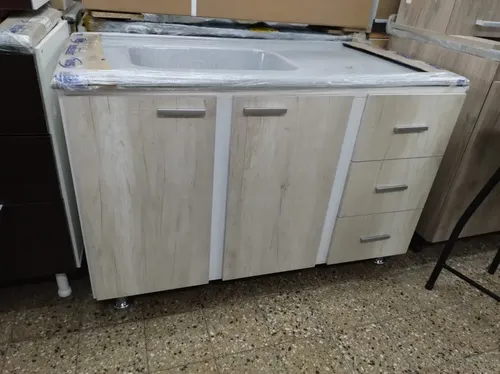 D_864604-MLA54366220520_032023-O.webp Bajo Mesada 2 Puertas, 3 Cajones- 120 X 80 X 60- Bru