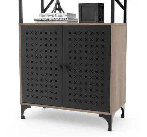 Estanteria Organizador 2 Puertas- Soho- Ess070- 173 X 69