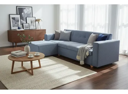 Sofa Sillon Living Esquinero Con Camastro Y Apoya Brazos Mar