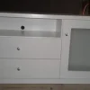 Rack Mesa Para Tv Led 55- 1 Puerta. 2 Cajones- 120 X 64 X 37