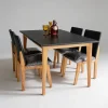 Mesa Rect. 1.30 X 0.80 + 4 Sillas Giner Paraiso- Melamina