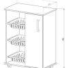 D_866164-MLA49521643991_032022-O.jpg Mueble Frutero Organizador- Con Puerta Y Estante- Mfp70