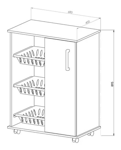D_866164-MLA49521643991_032022-O.jpg Mueble Frutero Organizador- Con Puerta Y Estante- Mfp70