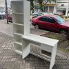 Escritorio Mesa Para Pc 100 X 45 Con Columna- 5 Estantes