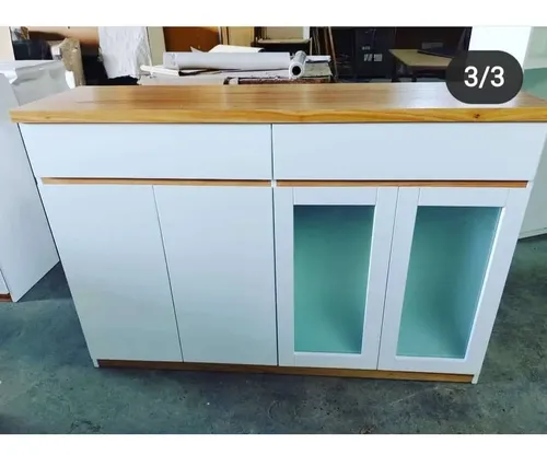 Bahiut Vajillero Organizador- 4 Puertas- 2 Cajones 140-90-40