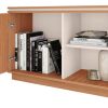 Rack Mesa Para Tv Symmetry 180 X 57 X 38- Freijo Off White
