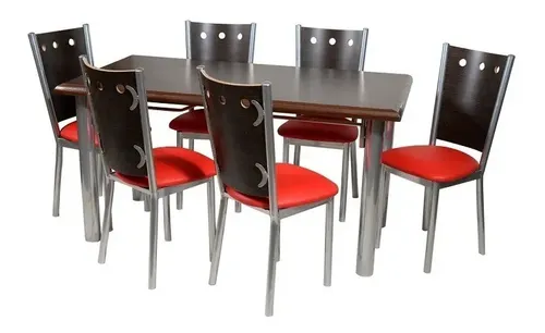 D_868142-MLA31062380643_062019-O.webp Combo Cocina Comedor Mesa Combinada 150 + 6 Sillas Venecia