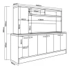 D_868172-MLA46101647416_052021-O.webp Modular P- Tv Led 65 . Con Bodega- Luton Dl 858- 180-180-40