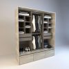 Ropero Vestidor Sin Puertas, 7 Cajones. 180 X 212 - Cod 6514