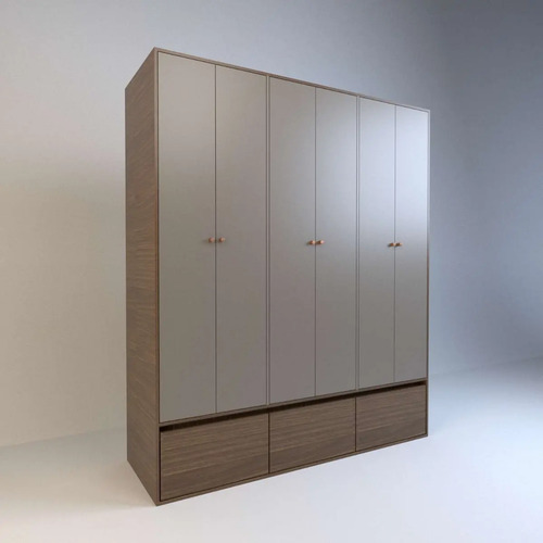 Ropero Placard 6 Puertas, 7 Cajones. 1.80 X 2.12- Cod. 6008
