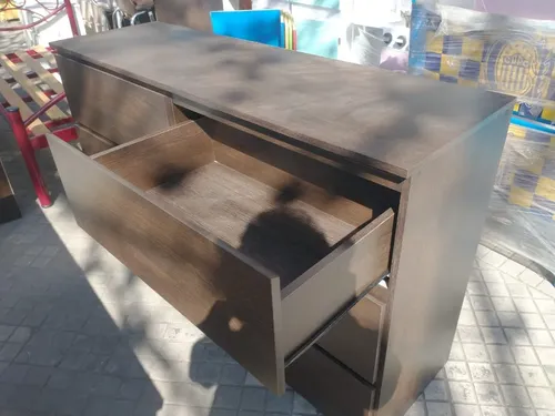 Comoda Chiffonier Cajonera 6 Cajones Mdf- 140 X 85 X 44