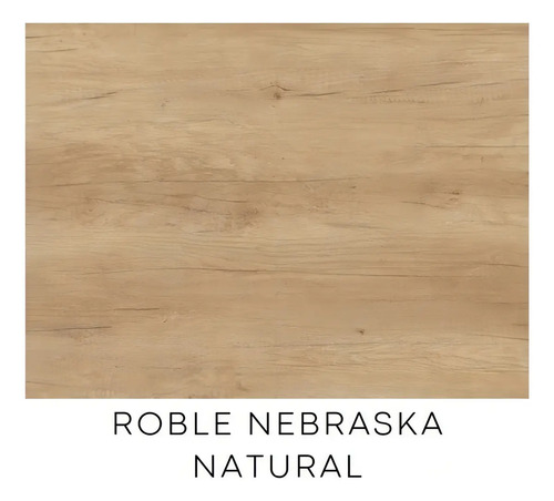 D_869138-MLA82149271454_022025-O.jpg Placard Delos Melamina 4 Puertas 2 Corredizas Color Roble Nebraska 180cm Roble Nebraska Natural