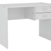 Escritorio Oficina 2 Cajones 100cm 18mm Espesor Premium 910 Blanco Piro