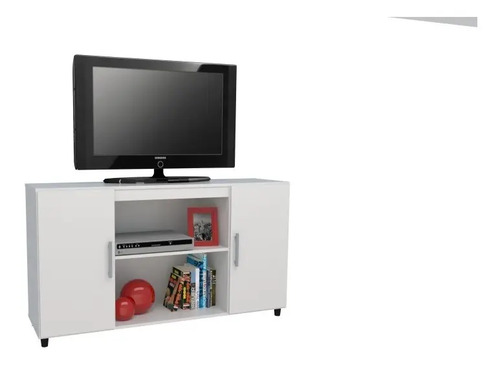 Mesa Rack Tv/ Led 42. Melamina. 135 Cm Ancho. Cod. 1400