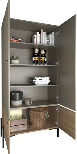 Estanteria Organizador 4 Puertas, 183 X 90 Cod. 4254