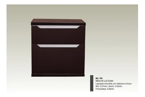 D_872234-MLA43229920031_082020-O.webp Mesa De Luz Laqueada Con 2 Cajones Corred. - Duna- 55-57-38