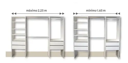 D_872336-MLA94905096126_102025-O.webp Interior Para Ropero Extensible De 165 A 225 X 185 Cod. 640