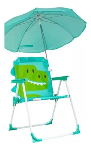 Sillon Reposera Infantil Con Sombrilla. Varios Colores