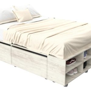 Base Box P- Sommier 4 Puertas- Para Colchon 140 X 190 Dld 07