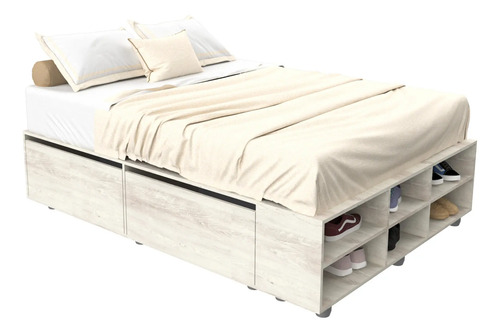 D_873300-MLA72858553499_112023-O.jpg Base Box P- Sommier 4 Puertas- Para Colchon 140 X 190 Dld 07