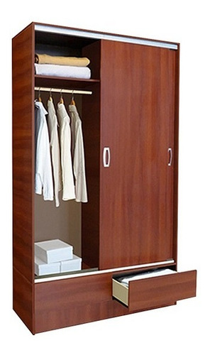 Ropero Placard 2 Puertas Corredizas 120 X 220 Cm Cod 632