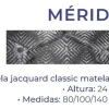 Colchon Resortes Merida 80 X 24 X 190. 1 Plaza
