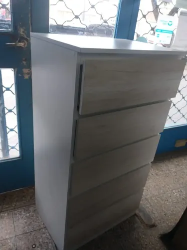 D_874209-MLA51029440625_082022-O.webp Cajonera Comoda Chiffonier 5 Cajones 116 X 65 X 45. En Mdf