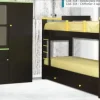 Cucheta Superpuesta Lucia Sin Carro. Mdf Laqueado C306