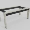 Mesa Cocina 180 X 90. Awen- Patas Melamina Tapa De Vidrio