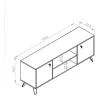 Rack Mesa Tv- Led. Re140--140 X 62 X 35
