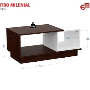 D_876700-MLA108909271398_032026-O.jpg Mesa Ratona Milenial Mesa De Centro Living Nebraska Gris Nebraska Gris