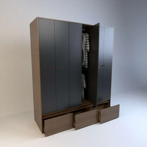 Ropero Placard 6 Puertas, 7 Cajones. 1.80 X 2.12- Cod. 6008
