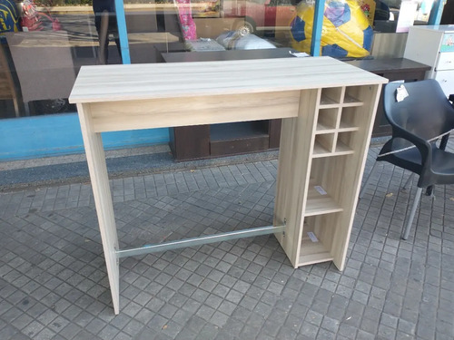 Barra Cocina Desayunador. Melamina. 120 X 102 X 50 Cod. 360