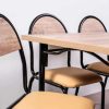 D_878255-MLA72144274588_102023-O.jpg Combo Cocina Comedor Mesa Melamina 140 + 6 Sillas Verona C17