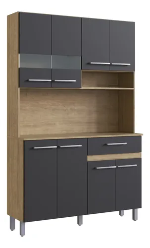 Kit De Cocina 120 Cm- 8 Puertas. 1 Cajon 610.001 Casa Mia
