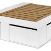 Cama Box 2 Plazas Queen Xl Extensible 140 Cm O 160 Cm Con Cajones Zapateros Baulera Color Blanca Dormitorio Moderna Guardado Completo Cam160 Dielfe