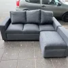 Sillón Living Esquinero Monaco Con Camastro 1.85 X 1.60