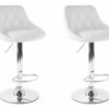 D_880485-MLA77794525453_072024-O.jpg Taburete Banqueta Curtis- Caño Cromado Asiento Y Resp. Tapiz