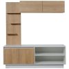 Modular Centro De Entretenimiento Calabria 162 X 177 X 51