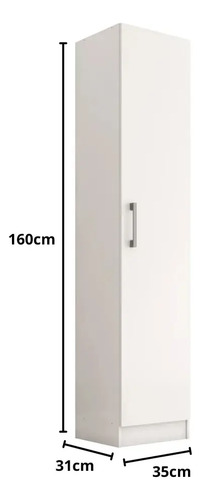 Despensero Escobero 2010 Branco 160 Cm - Kits Parana