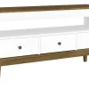 Rack Tv 3 Cajones 1 Estante Estilo Colonial Linea Mexicana