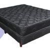 Conjunto Sommier Resorte Merida 1.40-1.90 2 Plazas Inpolcor