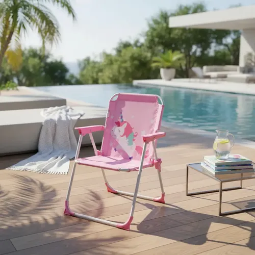 Sillon Reposera Infantil Con Sombrilla. Varios Colores