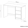 D_885542-MLU74996487411_032024-O.webp Escritorio Moderno Oficina Melamina 3 Cajones 109x75x45 Cm
