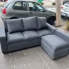 Sillón Living Esquinero Monaco Con Camastro 1.85 X 1.60