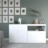 Bahiut Vajillero Rack 2 Cajones, 2 Puertas Cod. 4026 Tables