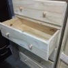 Cajonera Chiffonier 5 Cajones Gigante. Pino Sin Lustre