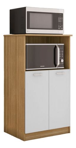 D_887153-MLA90769602299_082025-O.jpg Mueble Multiuso Organizador P- Microondas Orion- 2 Puertas