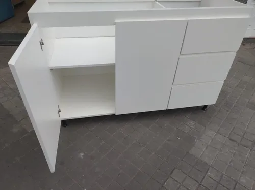 D_888412-MLA70231314526_072023-O.webp Bajo Mesada 2 Puertas 3 Caj. - 120 X 57 X 82 Mdf 15 Mm-