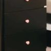 Cucheta Rinconera Lamby Con Carro- Chiffonier. Mdf Laqueado